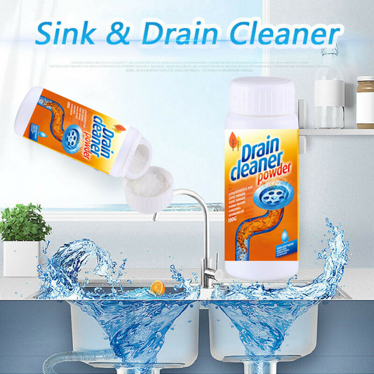 Powerful Sink Drain & Toilet Cleaner | Buy 1 Get 2 Offer